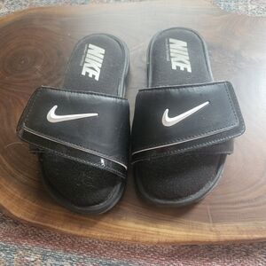Nike Black Slide Sandals
